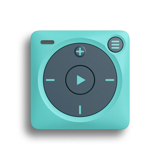 Mighty 3 Spotify & Amazon Music Player - Compatible with Bluetooth & wired headphones - Storage for over 1,000 songs - Screen-free music player - No phone required (Blue)