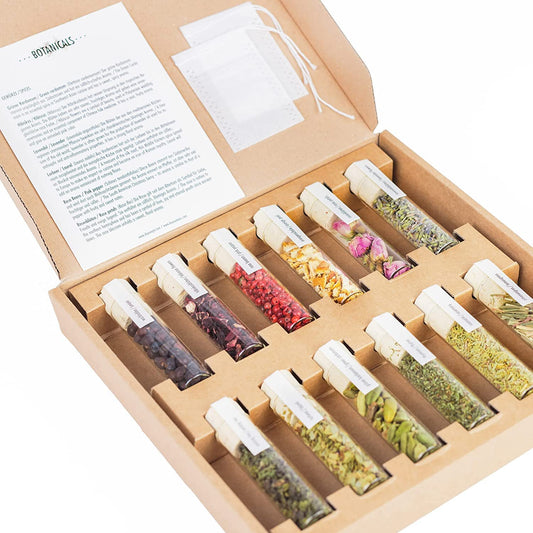 DO YOUR GIN BOTANICALS | Gin Spice Set | 12 Botanicals | Gin Cocktails | Gift for Men & Women | Great Housewarming Gift | Father's Day, Birthday, Mother's Day, Christmas, Wedding