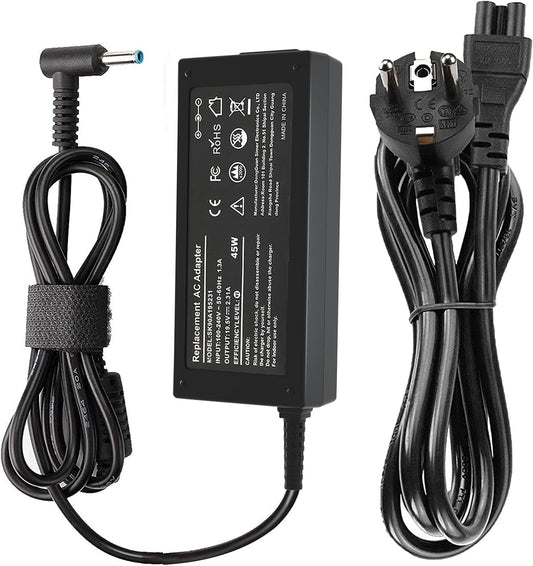 Apcstyle Compatible with HP laptop charger 45W 19.5V 2.31A power supply for Stream 11 13 14, HP 15 Notebook PC series Pavilion; HP 740015-003 741727-001 TPN-C125 740015-004 721092-001 AC adapter.