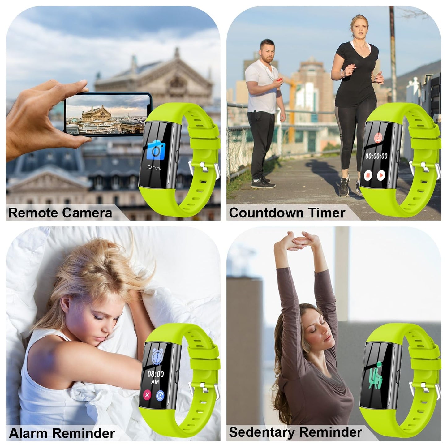 Tipmant Fitness Tracker, 1.47" HD touchscreen Smartwatch with heart rate monitor, sleep tracker, step counter, calories, SpO2, IP68 waterproof fitness watch for women and men.