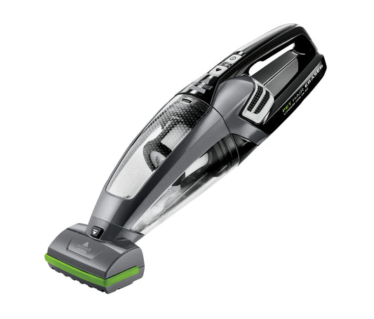 Bissell Pet Hair Eraser, Cordless Hand Vacuum, Rotating Brush Roll, 14.4V, Fights Pet Hair & Dirt, For Your Stairs, Upholstery, Cars, and Carpets, 68dB, Black/Titan, 2278N