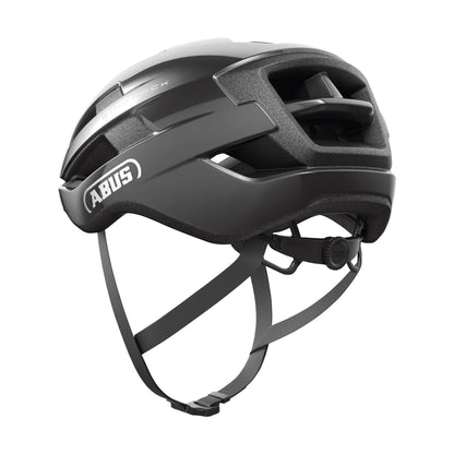 ABUS Road bike helmet WingBack - simple road helmet for sporty riding in everyday life and leisure - for adults and teenagers - Dark gray, size L