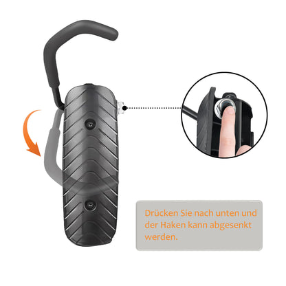 Kafilc Vertical Bike Wall Mount, Bike Wall Holder, Swiveling Bike Wall Mount, Bike Wall Holder up to 30 kg, Wall Mount for Road Bike, MTB, E-Bike