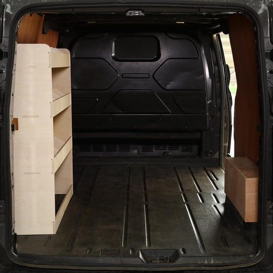 Vanify - Compatible with Ford Transit Custom L2 2012+ vehicle interior shelving, rear driver side shelf