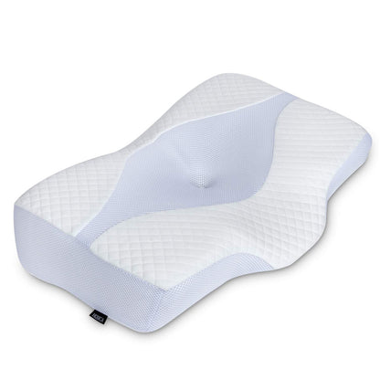 HOMCA Orthopedic Pillow Neck Pillow Ergonomic Pillow, Memory Foam Head Pillow, Orthopedic Neck Support Pillow Ergonomic for Cervical Spine