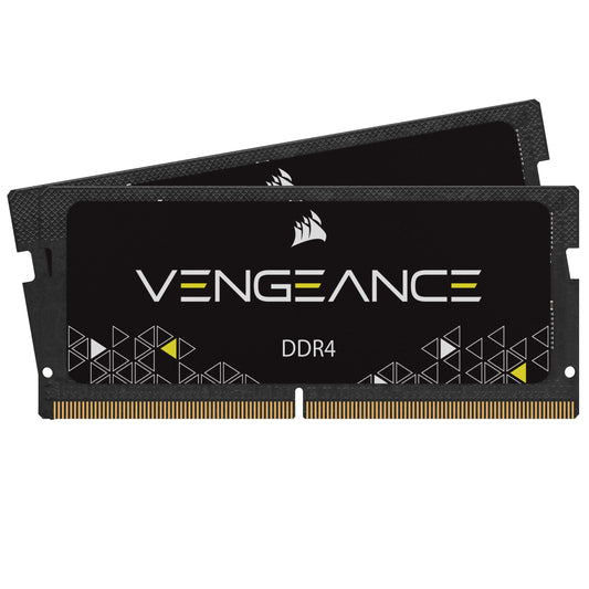Corsair Vengeance SODIMM 32GB (2x16GB) DDR4 2933MHz C19 Memory for Laptops/Notebooks - Black