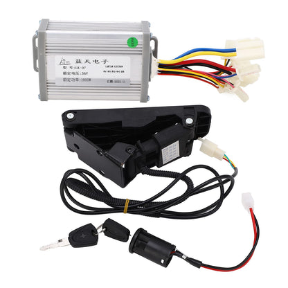 Maybe 36V 1000W motor control throttle kit for electric bicycle modification kit.