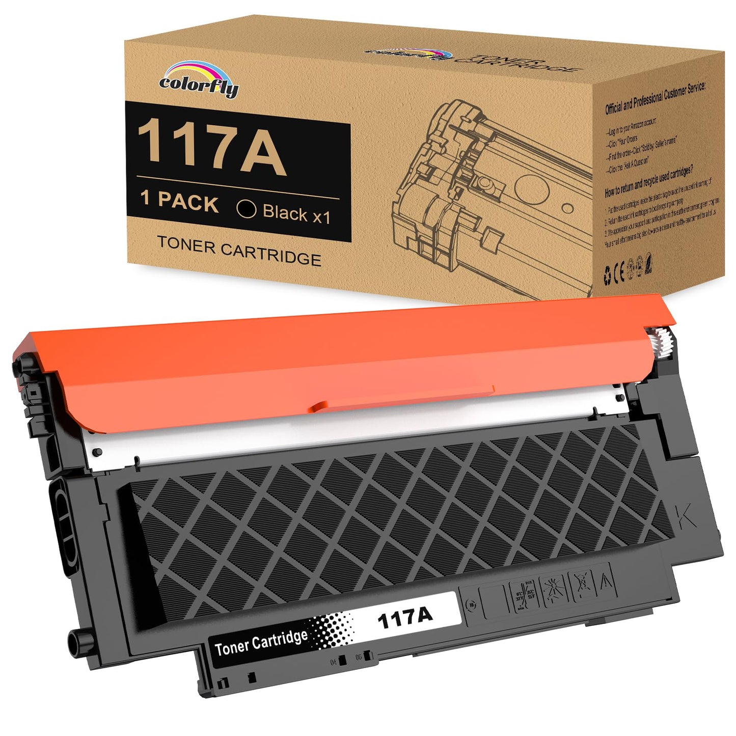 117A toner Compatible for HP 117A Toner Set 117a black for Toner hp Color Laser MFP 179fwg 178nwg 150nw 179fnw 150a 178nw W2070A W2071A W2072A W2073A