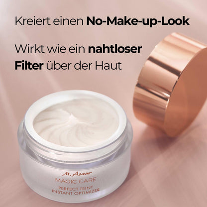 M. Asam gift set with Magic Finish Make-Up Mousse (30 ml) and Magic Care Glow Up Cream (50 ml) - skincare & makeup for a glowing complexion, Christmas gift idea, vegan & silicone-free.