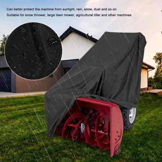 MAYHOUR Snow Shovel Cover High-performance waterproof, dustproof, anti-UV snow shovel cover Outdoor protection 210D silver-coated Oxford cloth tear-resistant (109×81×89cm×127cm / 43×32×35in×50in)