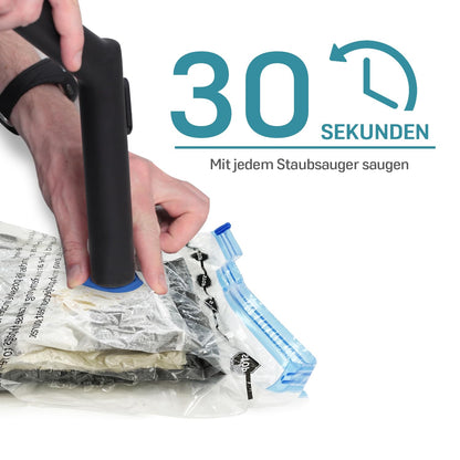 Vacuum bags for clothing comforters, 4 pieces, CaptainFive Vacuum Storage Bags 4 * JUMBO (100 x 80cm) Vacuum Clothes Bags Storage Bags Travel for bedding pillows clothing comforters