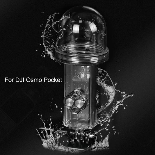 Goshyda Waterproof Case for Osmo Pocket, 60 M/196.8 Ft Protective Underwater Diving Housing, Action Camera Accessory for Surfing, Diving, Swimming