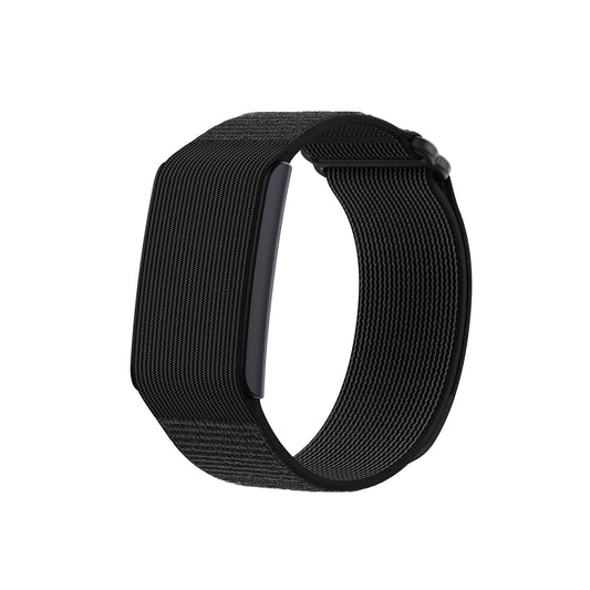 Amazfit Helio Strap Smart Band Fitness Tracker, 24/7 activity and sleep tracker with heart rate, 10-day battery life, 27 sports modes, strength training, HYROX, no subscription required for Android & iPhone.