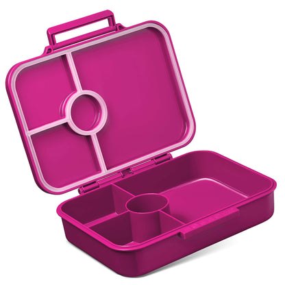 My Vesperbox - Bia - Bento Box Children - NEW - REINFORCED LOCKS - Leak-proof & BPA free - extremely durable - Lunchbox - ideal for kindergarten and school... (Purple - Rainbow)