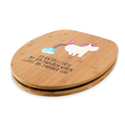 Mr. & Mrs. Panda Unicorn Fart Toilet Seat - Gift, Glitter, Rainbow, Unicorns, Unicorn Decor, Toilet Cover, Toilet Seat.