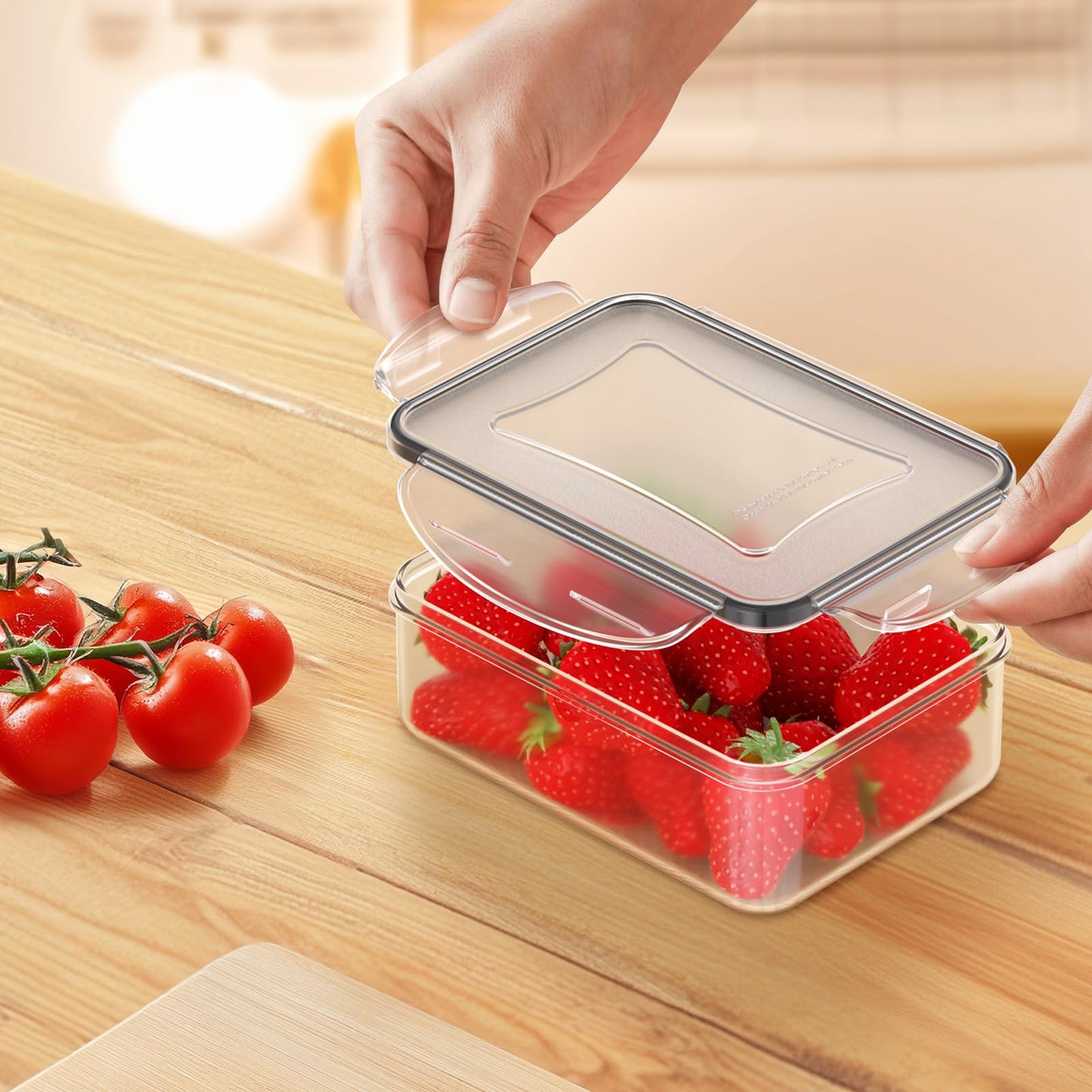 JSCORES 40-piece food storage containers set includes 20 containers and 20 lids. Leak-proof and BPA-free, perfect for kitchen food storage.