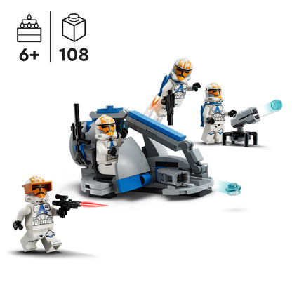 LEGO Star Wars Tenoo Jedi Temple, playset for beginners featuring minifigures LYS Solay & Star Wars Ahsoka's Clone Trooper of the 332nd Company.