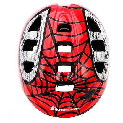 Meteor kids bike helmet, skate helmet, safety helmet MA-2 Spider Size: M 52 to 56 cm 235 g