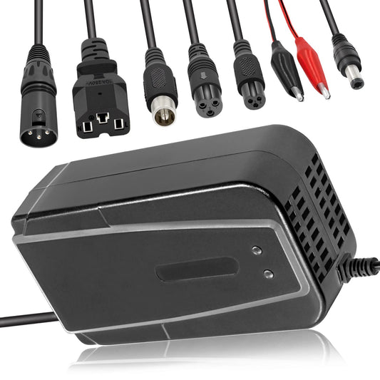 UURRPP 72V 3A lead-acid battery charger for electric bicycles, scooters, go-karts, and ebikes (Not for Li-ion batteries)