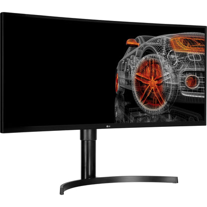 LG UltraWide Curved QHD Monitor 35WN75CP-B 89 cm - 35 inch, VA panel, HDR10, AMD FreeSync, Black