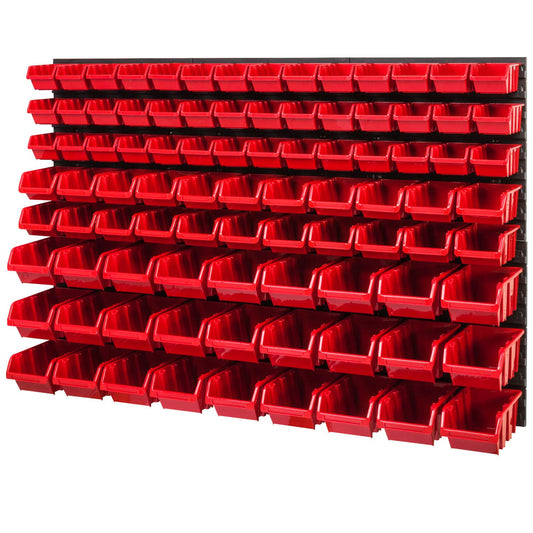 PAFEN storage system 780x1158mm stackable bins wall shelf storage bins bin rack storage system 91 boxes