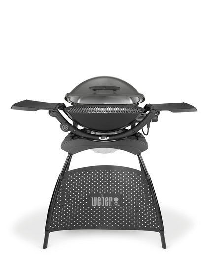 Weber Q 2400 Grill, 2200 W, Gray, rectangular, aluminum, stainless steel, 68 cm l x 130 cm w x 130 cm h