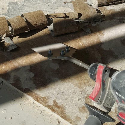 CPROSP SDS-Plus Spatula Chisel Tile Chisel 250x100mm, for removing floor coverings and coatings in conjunction with demolition tools.