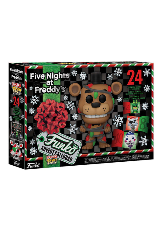 Funko Advent Calendar: Five Nights At Freddy's (FNAF) 2023-24 Days of Surprise - Vinyl Mini Figure for Collecting - Mystery Box - Gift Idea - Holiday for Christmas.