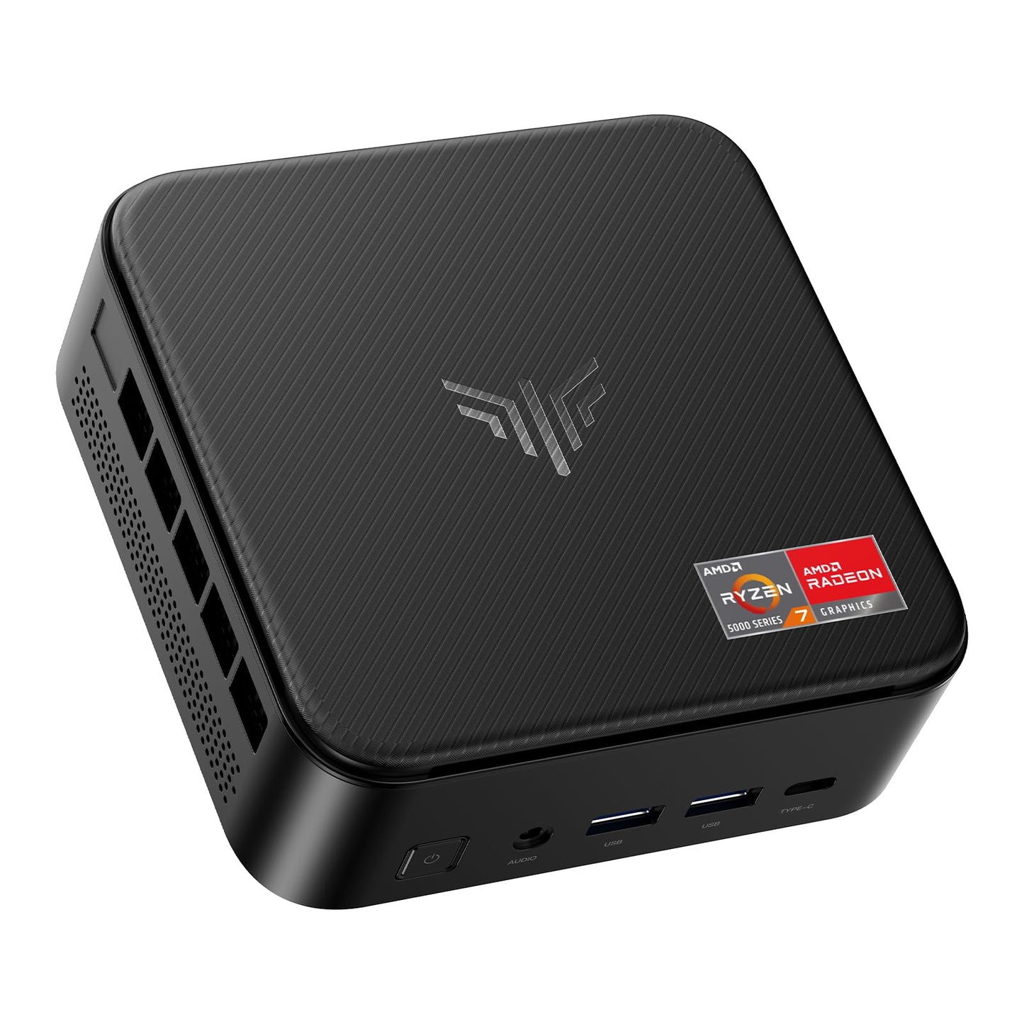 NiPoGi E3B Mini PC AMD Ryzen 7 5825U (Up to 4.5GHz) 16GB DDR4 512GB SSD with Radeon RX Vega 8 Graphics Micro Desktop Computer for Office/Home Theater/Meeting/Business/Trip |WiFi 6|BT 5.2|USB3.2