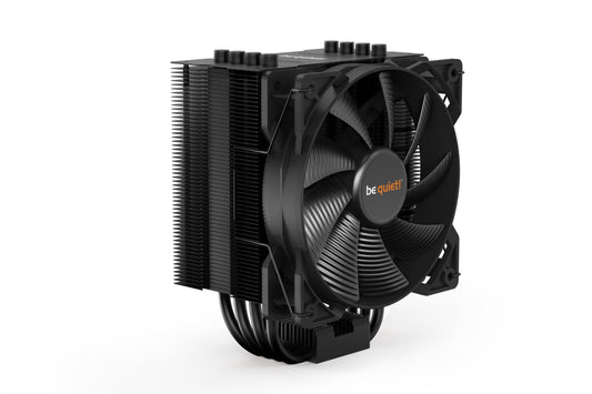 Shh! Pure Rock 2 Black, CPU cooler, 150W TDP, Pure Wings 2 120mm PWM, 4 6mm heat pipes, asymmetric design, single tower.