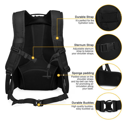 Mardingtop 28L backpack, tactical trekking pack, outdoor hiking backpack for camping, hiking, and traveling.