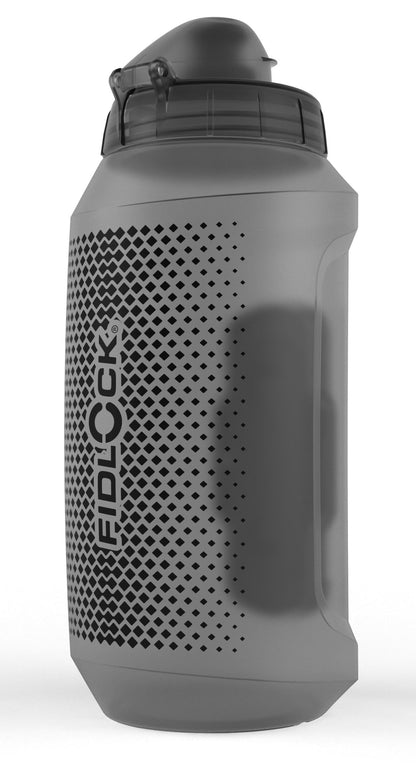 Fidlock water bottle with Bike Base Twist Set Transparent 750 ml.