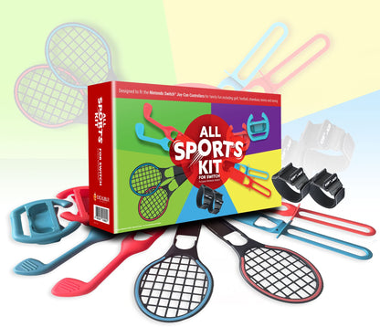 All Sports Kit Switch - Sports Set - Switch Accessories 10 in 1