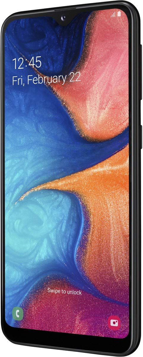 Samsung Galaxy A20e Smartphone (5.8 inches) 32GB internal storage, 3GB RAM, Dual SIM, Black) - German Version