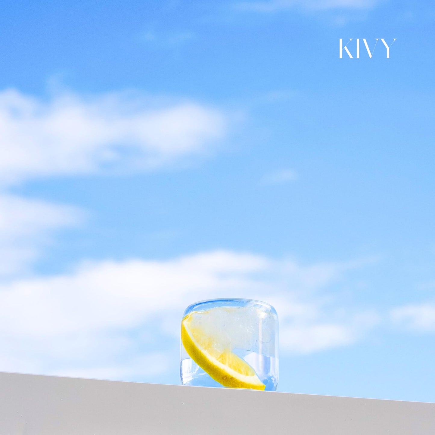 KIVY Glasses Set [4x 240ml] Made from high-quality borosilicate glass - Aesthetic Matcha Drinking Glasses Modern - Water Glasses - Small Water Glass - Iced Coffee Glasses - Dishwasher safe