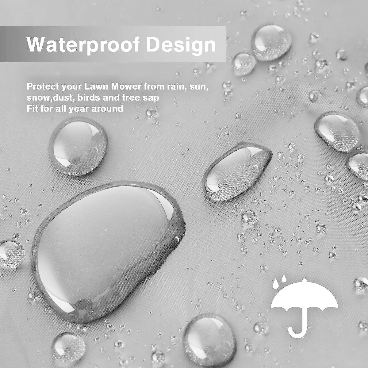TopIdea Garden Furniture Cover 201x94x89cm Multi Size Furniture Cover 600D Protective Cover for Patio Furniture Garden Furniture Covers for Furniture Sets Tables and Chairs