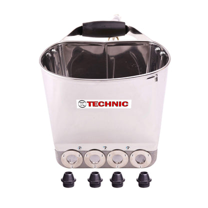 Air-operated plastering machine D011A hopper gun with additional metal nozzles plaster gun plastering machine mortar sprayer mortar sprayer without lid