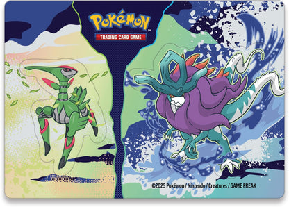 Pokémon Trading Card Game: Stack-Tin-Box Paradox 3 Booster Packs & 2 Sticker Sheets (German Version)