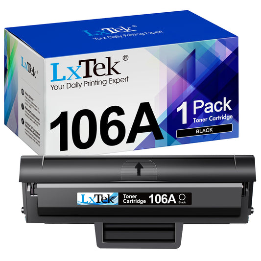 LxTek 106A Compatible Toner Cartridge Replacement for HP 106A Toner compatible with HP Laser 107a 107r 107w MFP 135a 135r 135w 135wg 137fnw 137fwg (Black)