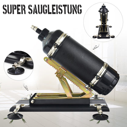 Sex machine, fucking machine with dildo and suction cup adapter, 3 XLR connections. Love machine with sex toys for men, women, and couples. Automatic masturbation machine with 7 attachments. Sex toys.