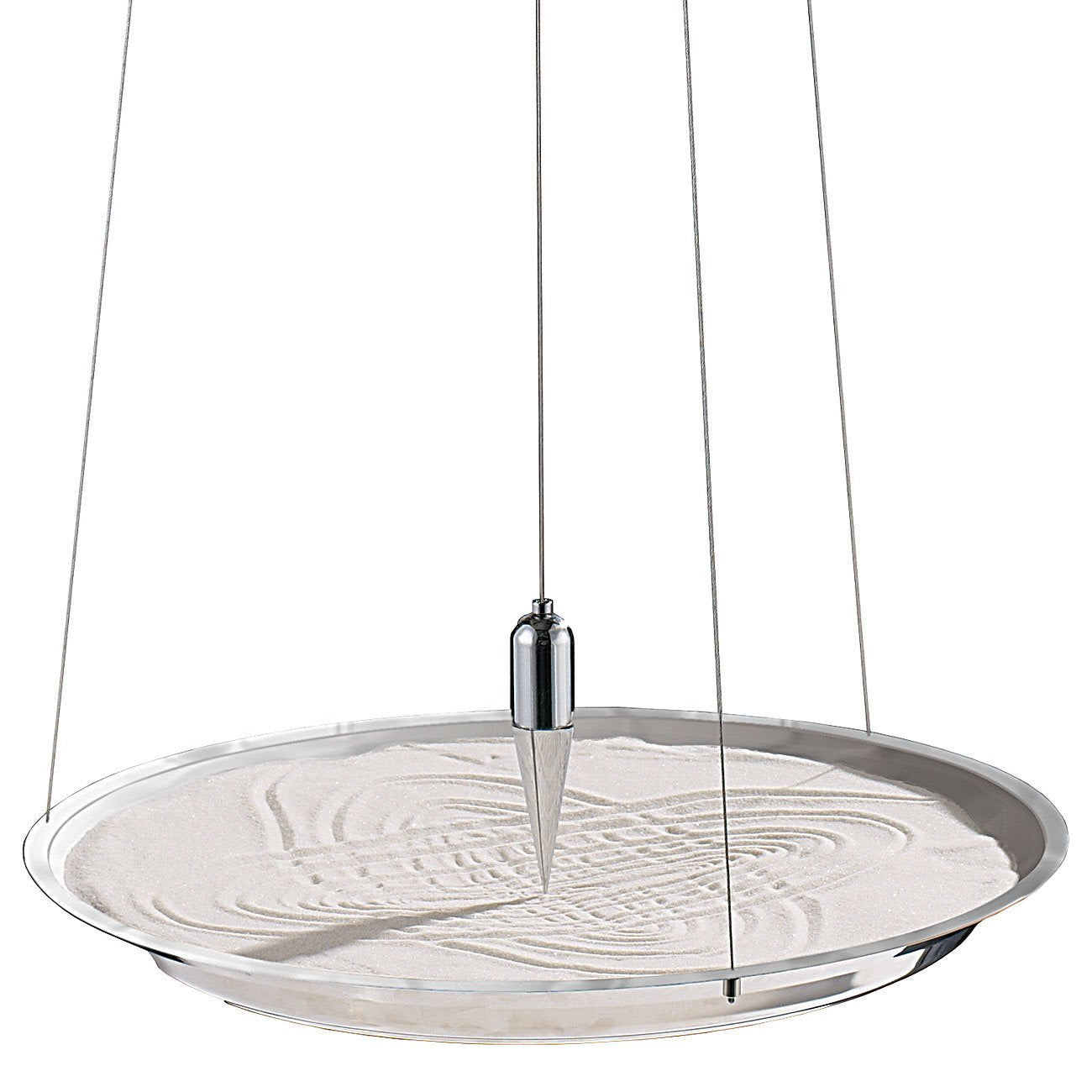 Carlo Milano Pendulum Sand Tray: Mandala sand pendulum, 36 cm (hanging, decorative sand pendulum, relaxing, anti-stress)