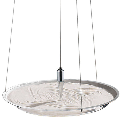Carlo Milano Pendulum Sand Tray: Mandala sand pendulum, 36 cm (hanging, decorative sand pendulum, relaxing, anti-stress)