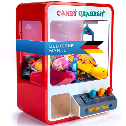 GOODS+GADGETS Candy Grabber Supreme - Candy dispenser with USB cable for an interactive and fun game experience.
