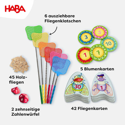 HABA 3X4=Clap - Exciting educational game for 2-6 players ages 8 and up. Promotes basic multiplication and concentration. Fun reaction game for practicing math skills. - 2012173001