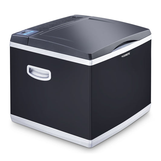 DOMETIC CK 40D Hybrid - portable compressor-thermoelectric cooler/freezer, 40 liters, 12 V and 230 V for car, truck, and outlet.