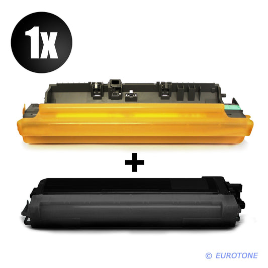 Eurotone toner + drum for MFC 9130 9140 9330 9340 9142 9332 9342 CDN CW CDW replaces 4X Brother TN-241/TN-242/TN-245/TN-246 and DR-241 in combo set.
