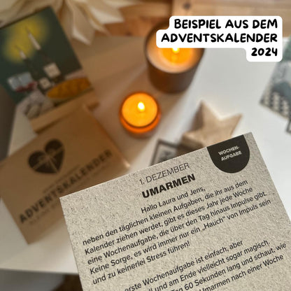 Your togetherness | Advent calendar for couples | to enjoy together | for men and women | A small shared experience every day for 2