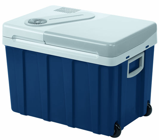 Mobicool W40 Cooler with Wheels | Electric | 39 L | 12V, 24V, 230V | for Car, Truck, Boat, RV, and Outlet [Energy Class F]