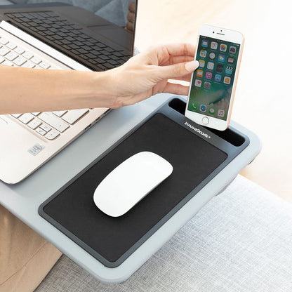InnovaGoods® Laptop Desk with XL Seat Cushion Deskion, comfortable and ergonomic working or studying with desk and XL seat cushion design, ideal for home and office.