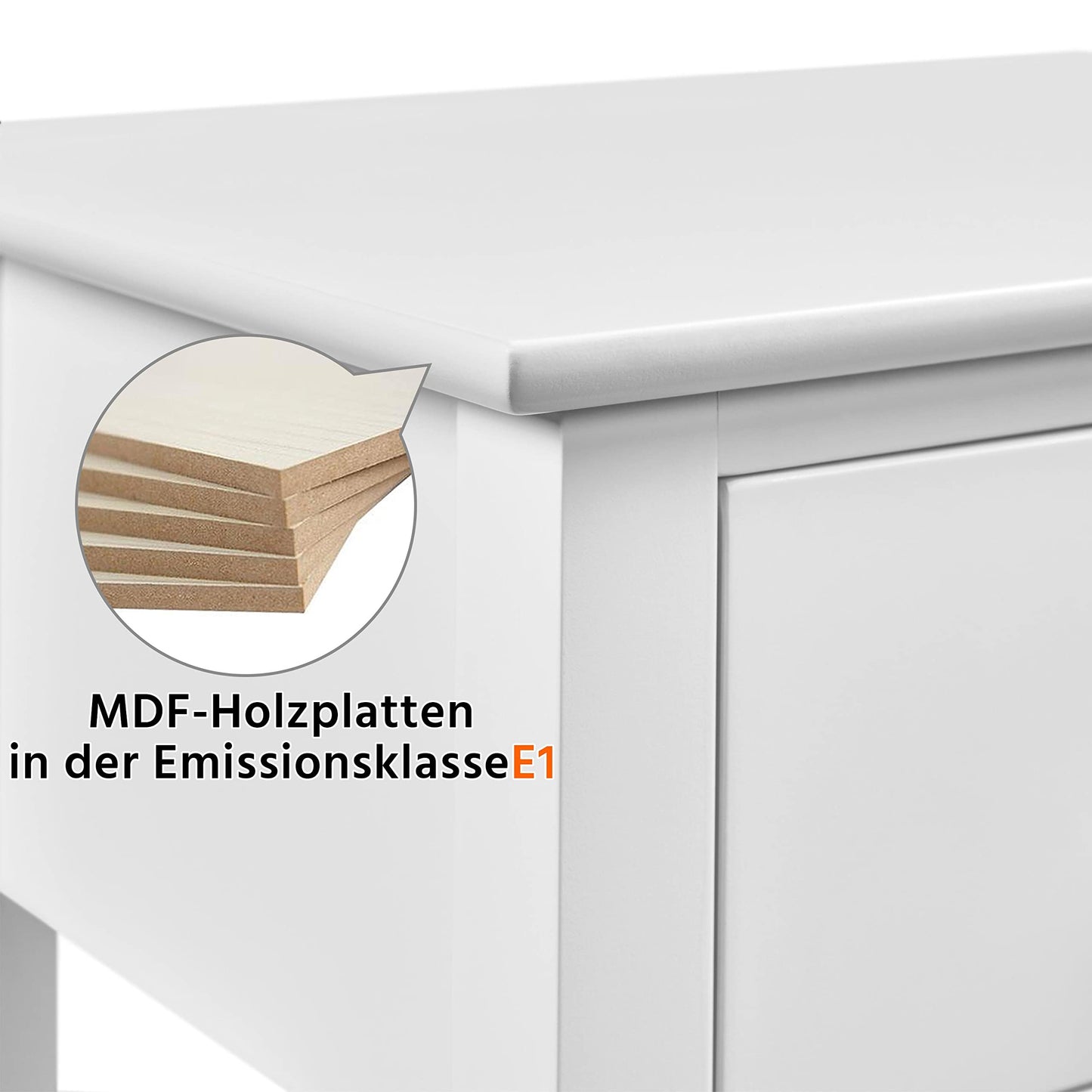 Yaheetech Set of 2 Nightstands Bedside Table with Basket & 1 Drawer Country Style Side Table Telephone Table Coffee Table for Living Room/Bedroom 40×30×60 cm, White